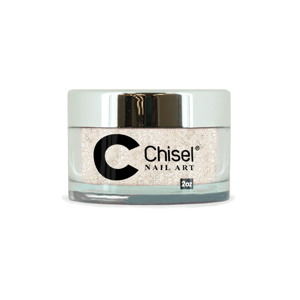 Chisel Acrylic & Dipping Powder 2 oz Glitter Collection GL25