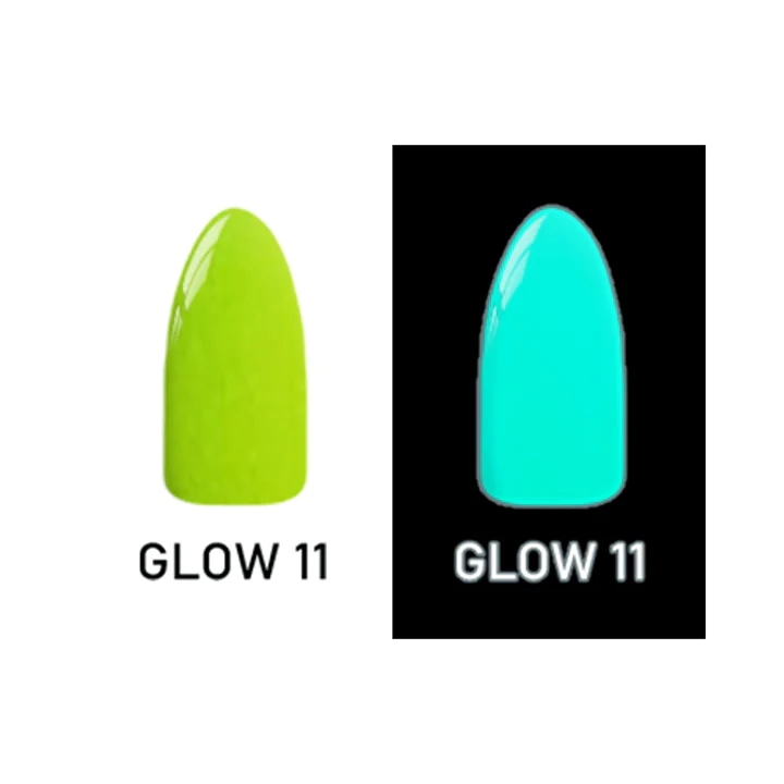 Chisel Acrylic & Dipping Powder 2 oz Glow In The Dark Collection 11
