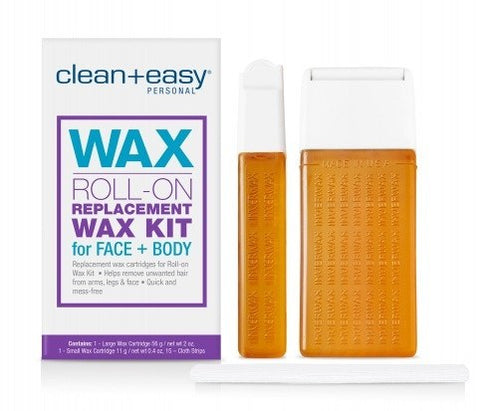 Clean & Easy Replacement wax kit for Face & Body #45019