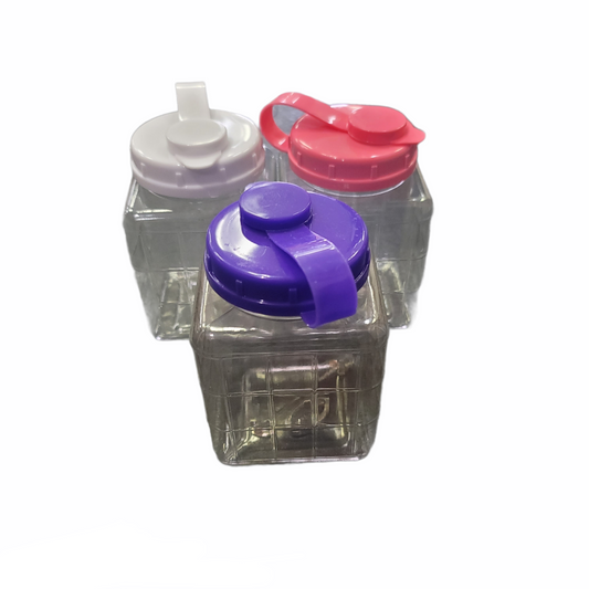 Empty Cotton Container Small Plastic