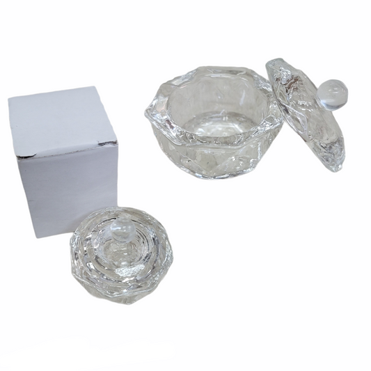 Mini round crystal dish CR22