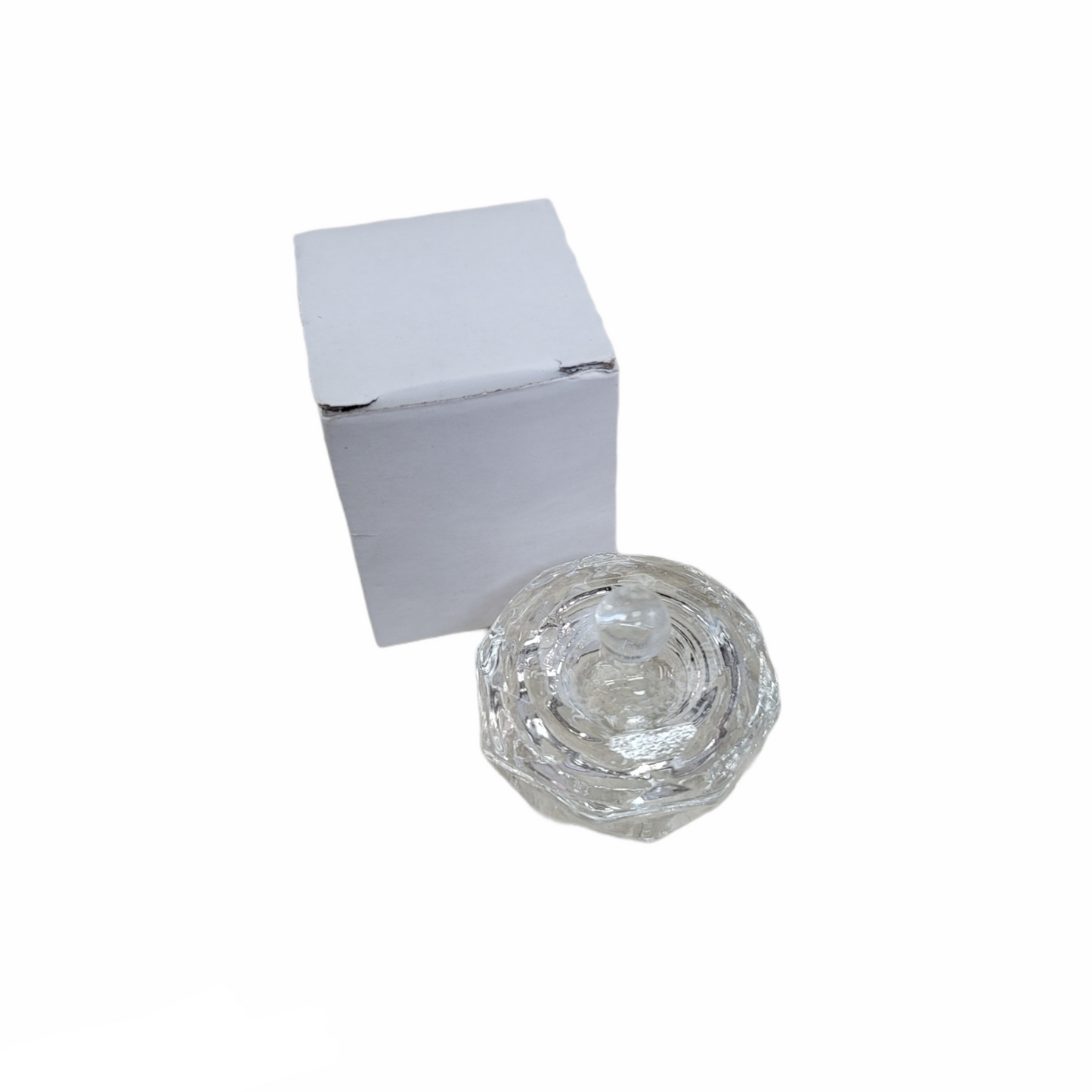 Mini round crystal dish CR22