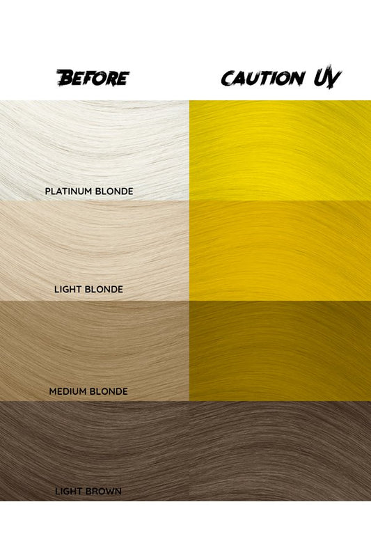 Crazy Color Semi Permanent Hair Dye Color 077 Caution 150ML 5.07 oz