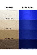 Load image into Gallery viewer, Crazy Color Semi Permanent Hair Dye Color 044 Capri Blue 150ML 5.07 oz