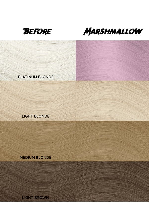 Crazy Color Semi Permanent Hair Dye Color 064 Marshmallow 150ML 5.07 oz