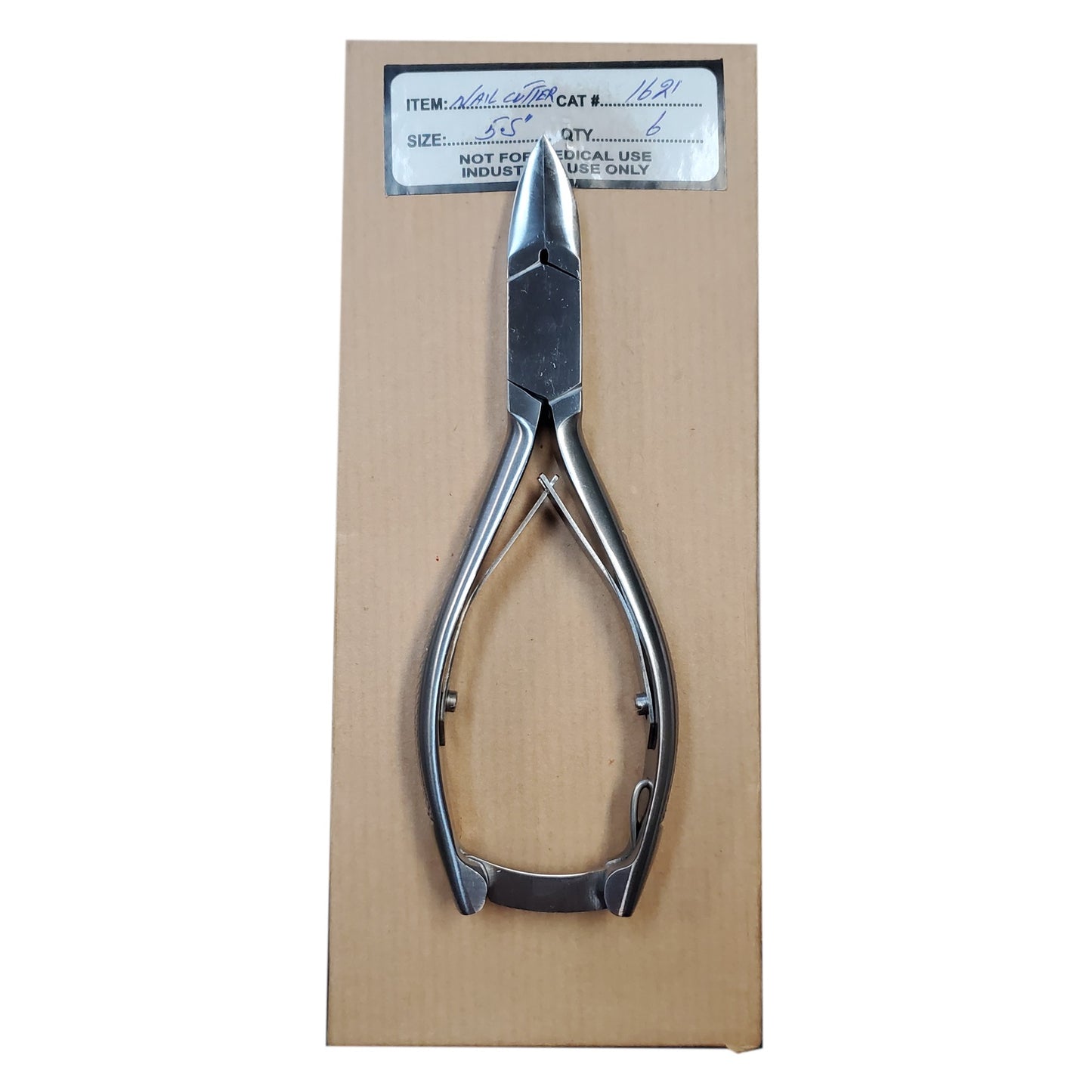 Ingrown Nail Nipper 5.5" Silver-Beauty Zone Nail Supply