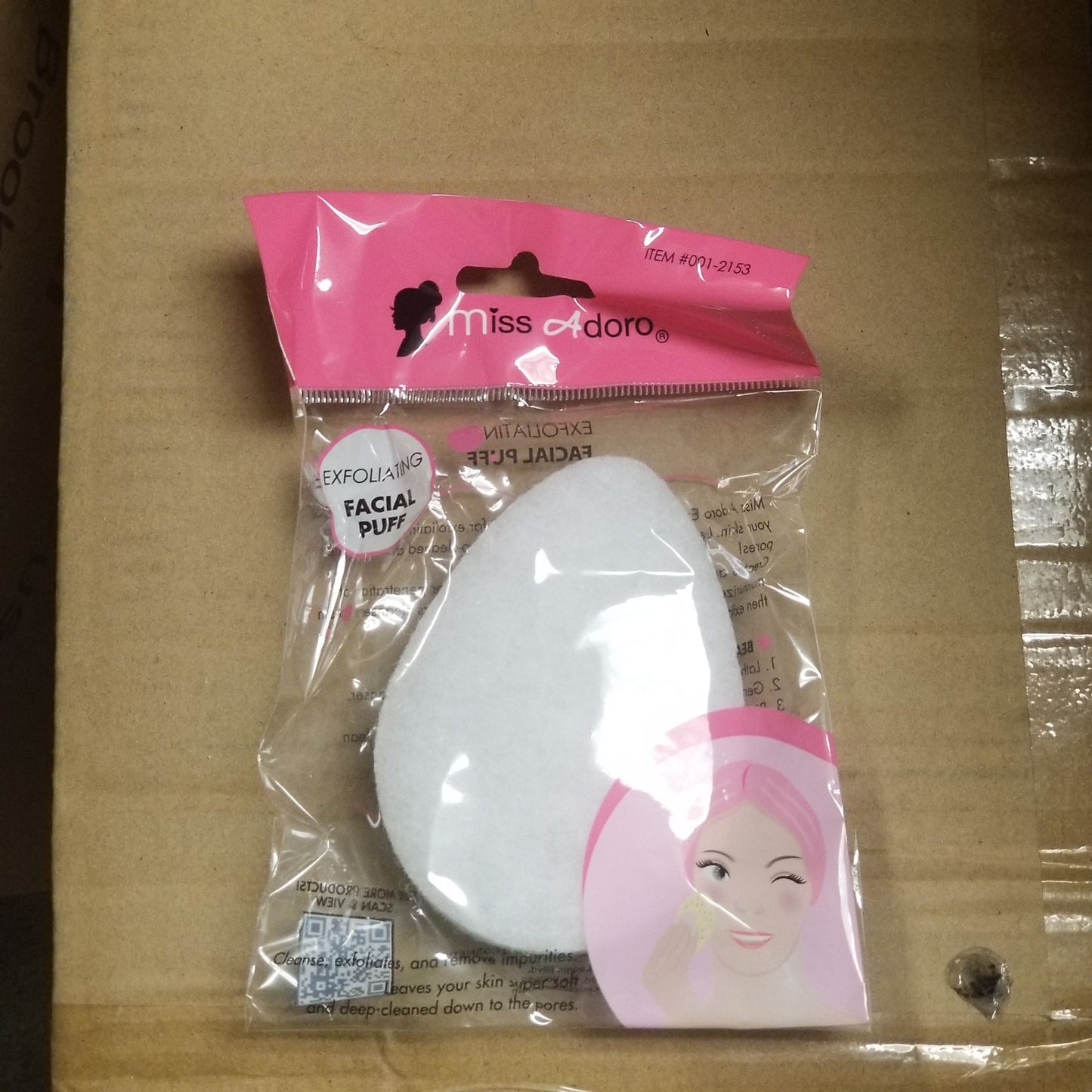EXFOLIATING FACIAL PUFF #-Beauty Zone Nail Supply