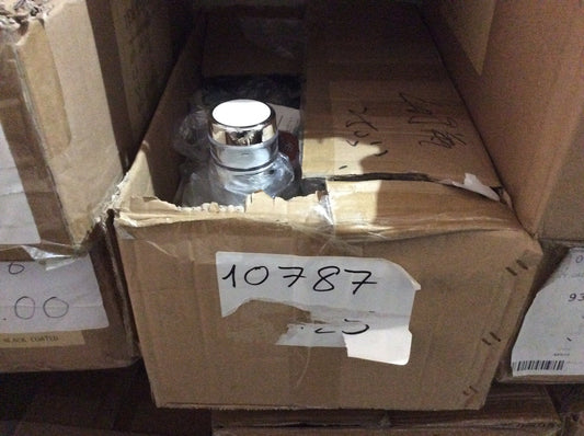 Jar with chromed lip 40 ml #10787-Beauty Zone Nail Supply