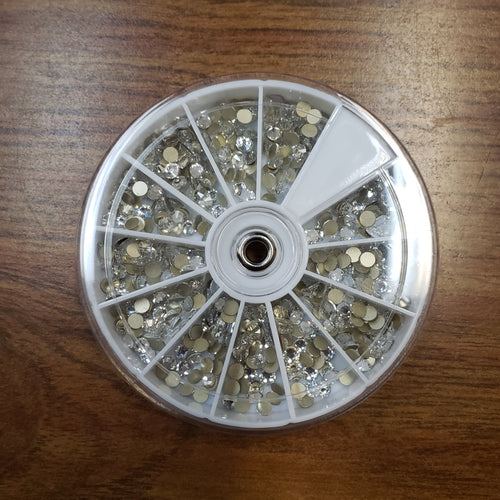 ISS16 Crystal rhinestones wheel-Beauty Zone Nail Supply