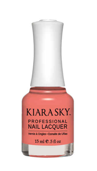 Kiara Sky Lacquer -N542 Twizzly Tangerine-Beauty Zone Nail Supply