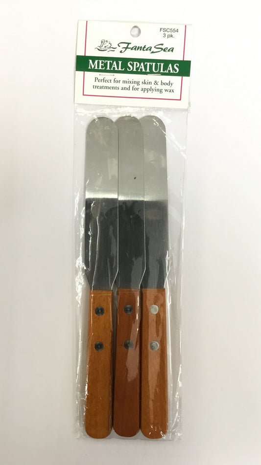 3 PCS METAL SPATULAS-Beauty Zone Nail Supply