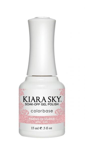 Kiara Sky Gel -G496 Pinking Of Sparkle-Beauty Zone Nail Supply