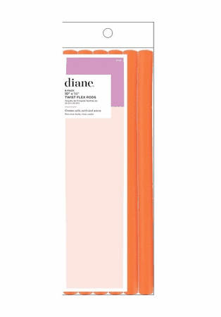 Diane 10" Twist-Flex Rods 5/8" Orange 6 Pack DT30