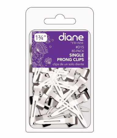 Diane 1.75" Single Prong Clips 80 PK DD15