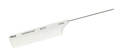 Diane Metal Tail Comb 8" #D6105