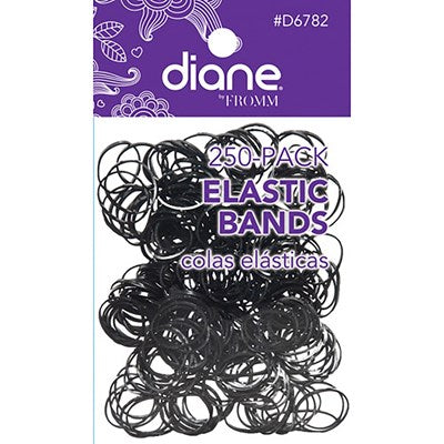 Diane Elastic Bands 25-pack Black D6782