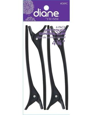 Diane Soft Touch Control Clips Pelican 4-PK #D89C