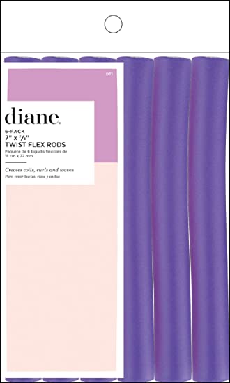 Diane #DT10 Twist Flex Rods - 7/8" Long Purple