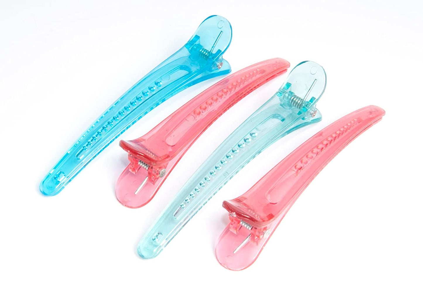 Diane Plastic Duck Bill Clips 4" - 4 Pack #D2020