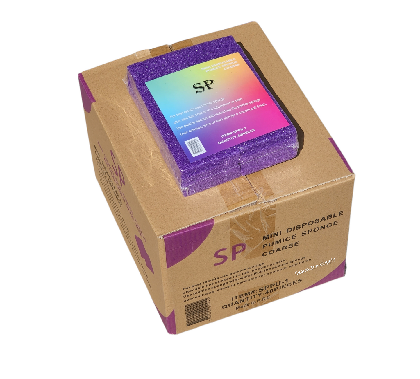 Disposable Pumice SP 400 pc Purple #PS5