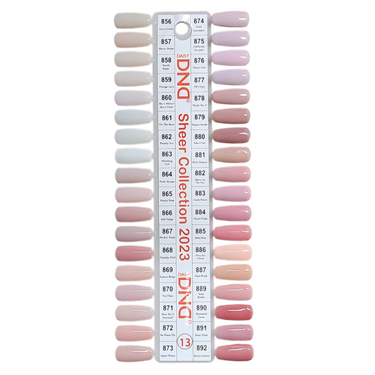 DND Duo Gel & Lacquer Ivory Cream #856