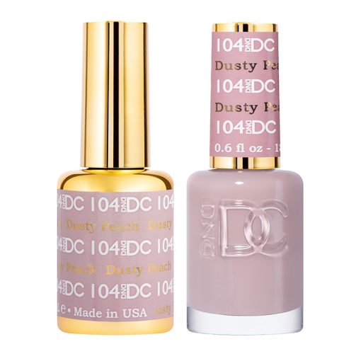DND DC Gel Polish Duo Dusty Peach #104
