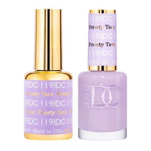 DND DC Gel Polish Duo Frosty Taro #119