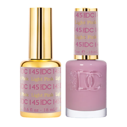 DND DC Duo Gel & Lacquer Light Pink #145