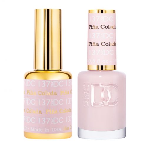 DND DC Duo Gel & Lacquer Pina Colada #137