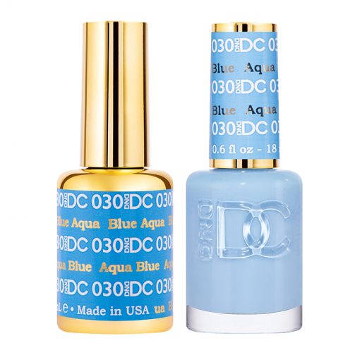 DND DC Gel Polish Duo Aqua Blue #030