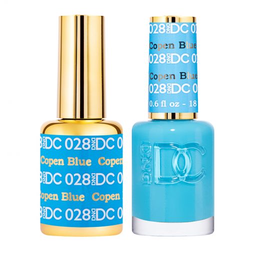 DND DC Gel Polish Duo Copen Blue #028