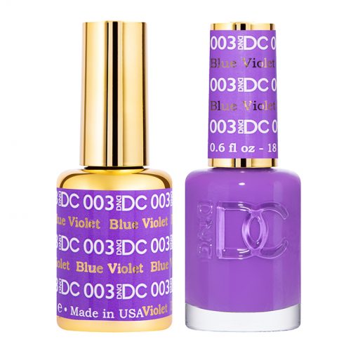 DND DC Gel Polish Duo Blue Violet #003