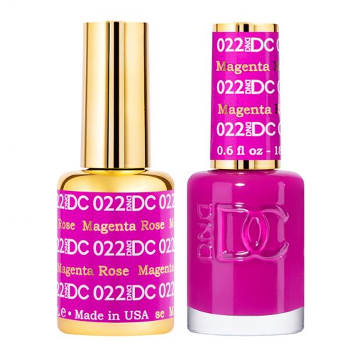 DND DC Gel Polish Duo Magenta Rose #022
