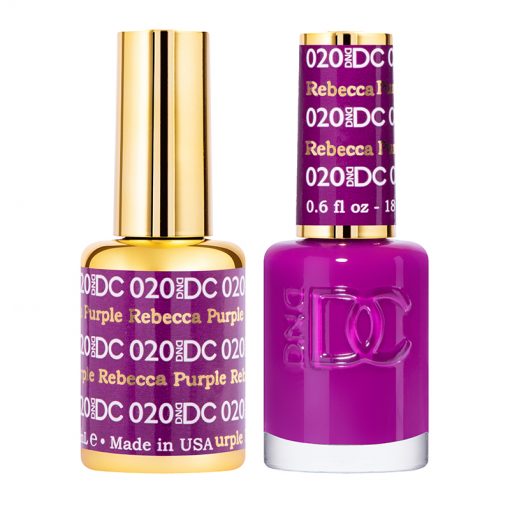 DND DC Gel Polish Duo Rebecca Purple #020