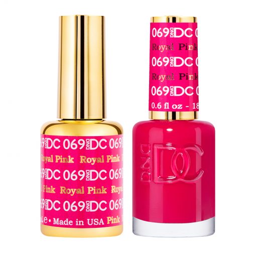 DND DC Gel Polish Duo Royal Pink #069