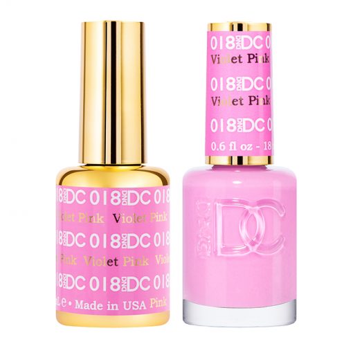 DND DC Gel Polish Duo Violet Pink #018