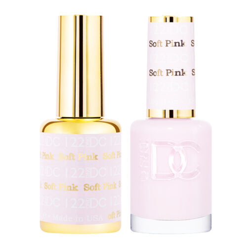 DND DC Duo Gel & Lacquer Soft Pink #122