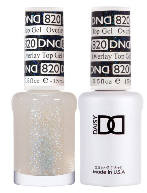 DND Duo Gel & Lacquer Overlay Top Gel #820