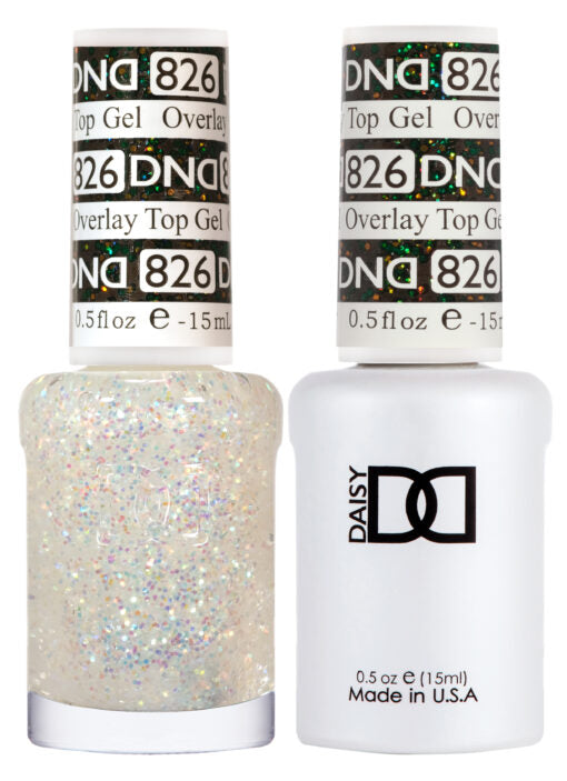 DND Duo Gel & Lacquer Overlay Top Gel #826