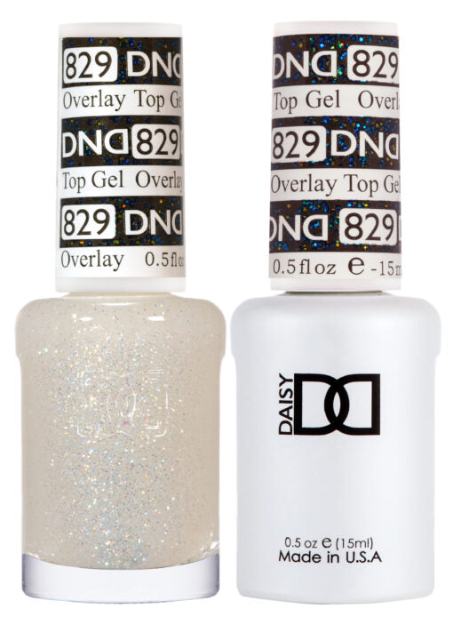 DND Duo Gel & Lacquer Overlay Top Gel #829