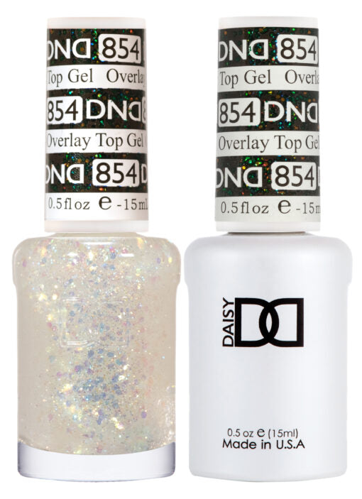 DND Duo Gel & Lacquer Overlay Top Gel #854