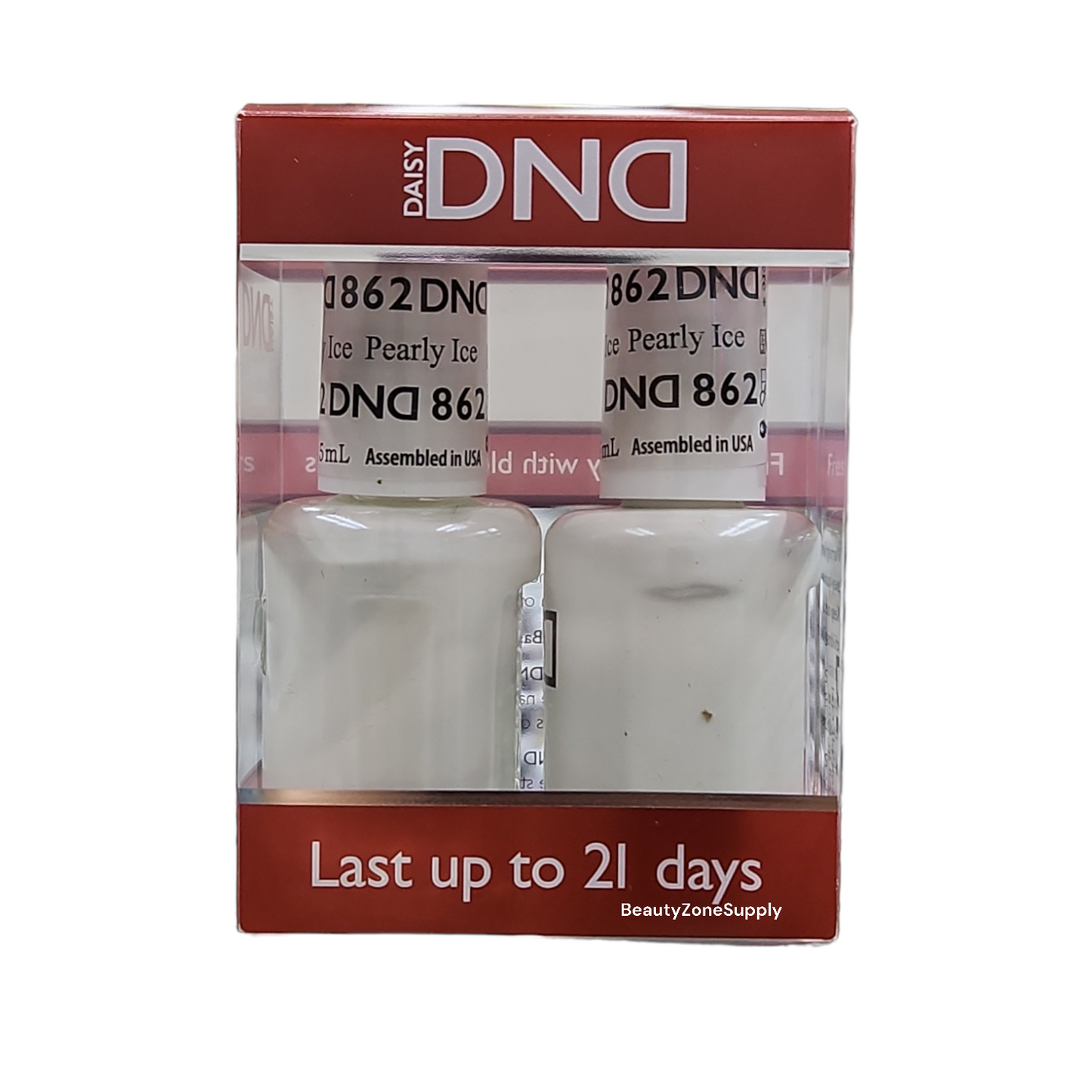 DND Duo Gel & Lacquer Pearly Ice #862