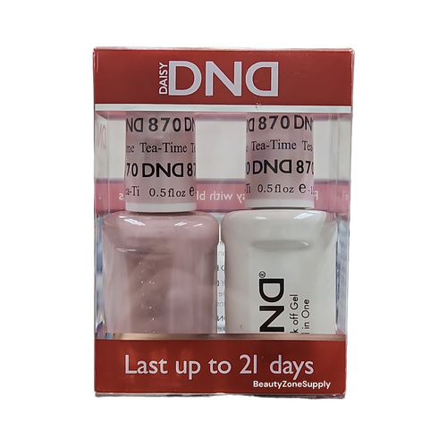 DND Duo Gel & Lacquer Tea-Time #870