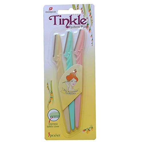 Dorco Tinkle Eyebrow Razor 3 pcs Set