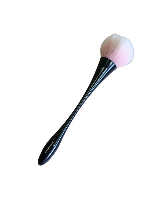 Nail Dust Brush Black Handle #MUB15