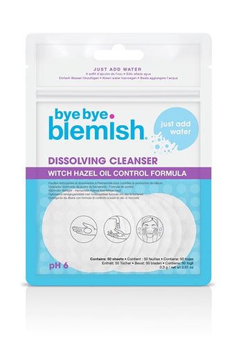 Bye bye Blemish Water Activated Dissolving Cleanser Sheets-Beauty Zone Nail Supply