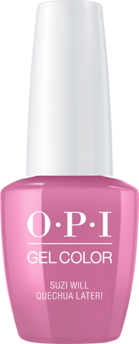 OPI GelColor SUZI WILL QUENCHUA LATER! #GCP31-Beauty Zone Nail Supply