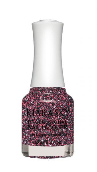 Kiara Sky Lacquer -N464 Cherry Dust-Beauty Zone Nail Supply
