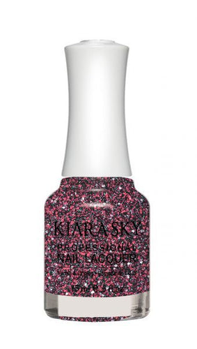 Kiara Sky Lacquer -N464 Cherry Dust-Beauty Zone Nail Supply
