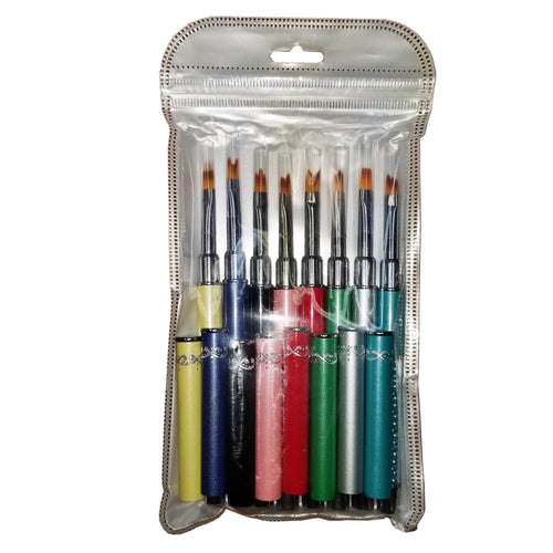 Art Brush Ombre design set 8 pcs-Beauty Zone Nail Supply